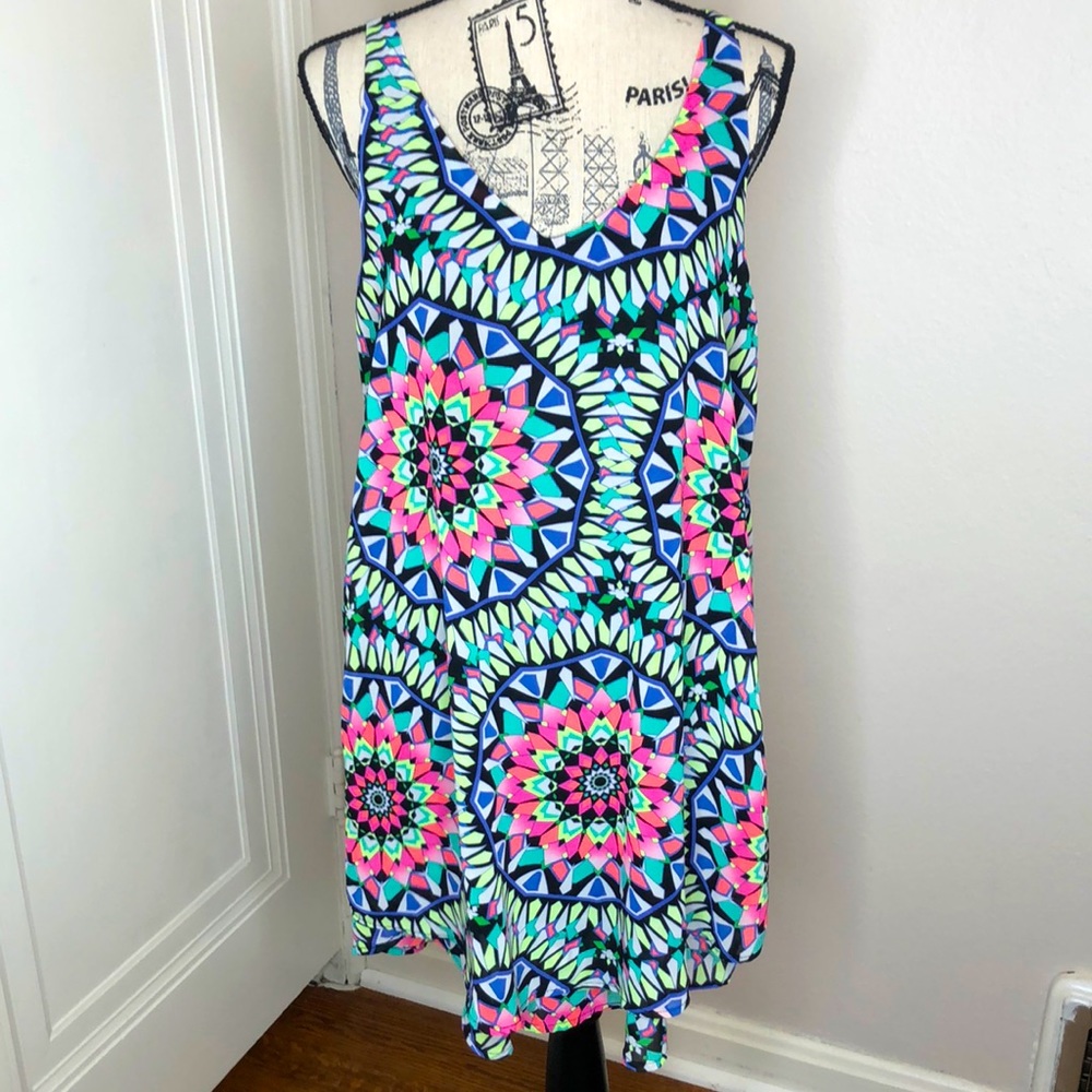 Bright Summer Shift Dress